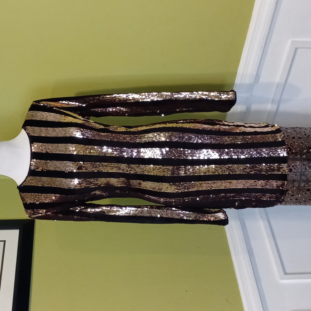 Sunset + sprint sequin velbet drees